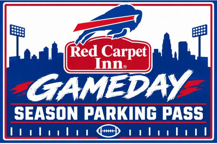 Red Carpet Inn game day season parking pass announcement